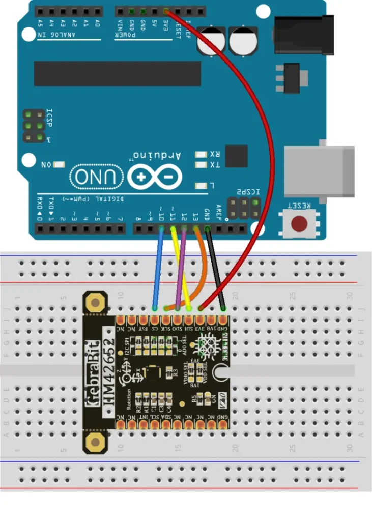 IIM42652-arduino-spi