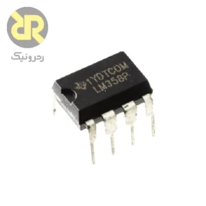 آی‌سی LM358P تقویت کننده عملیاتی 1MHz Dual