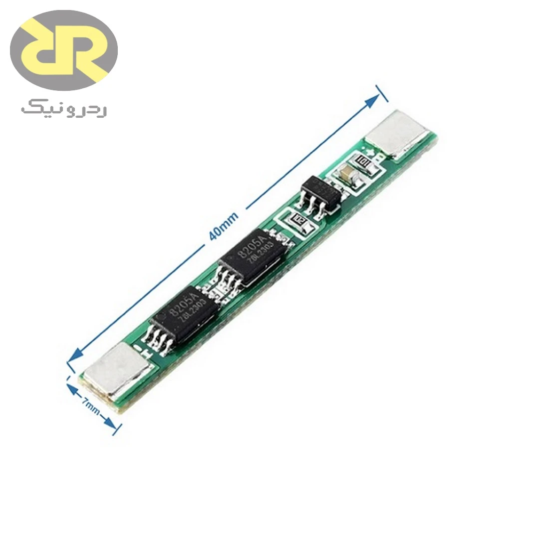 برد محافظ 1S 3A مدیریت باتری لیتیومی تک سل - Image 2