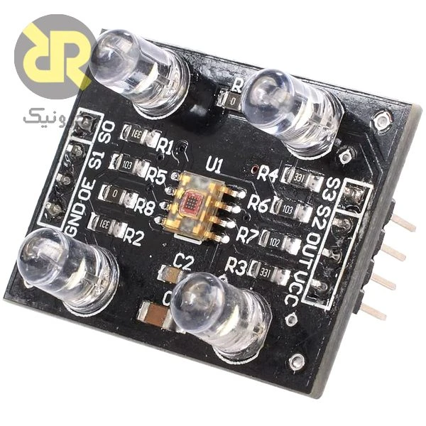 ماژول TCS230 سنسور سنجش نور و رنگ TCS230 (رنگ)