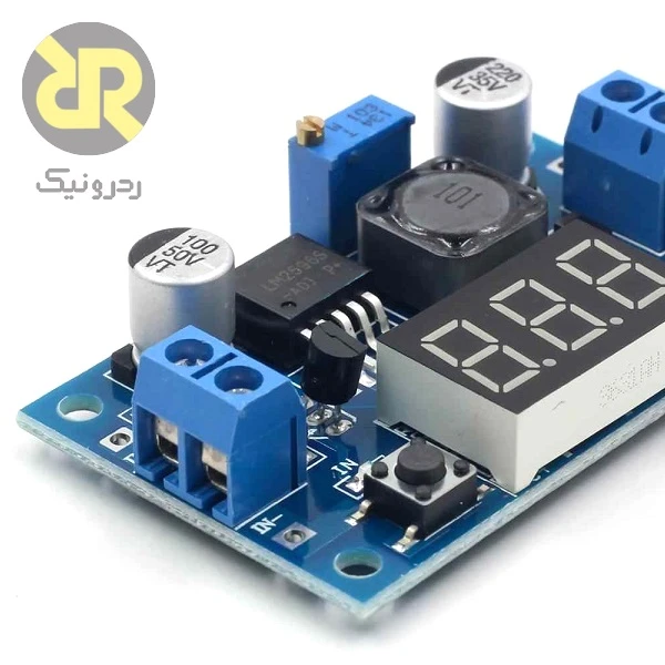 ماژول LM2596 رگولاتور سوئیچینگ Buck ولتاژ 4.5V to 40V - Image 2