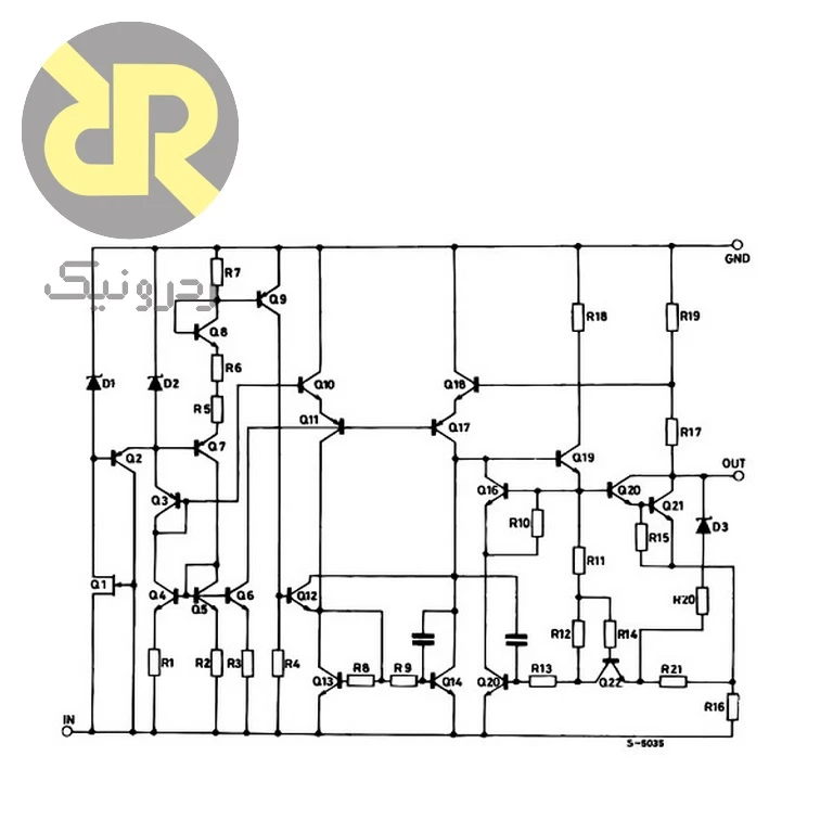 آی سی L7924CV رگولاتور ولتاژ منفی -24V - Image 2