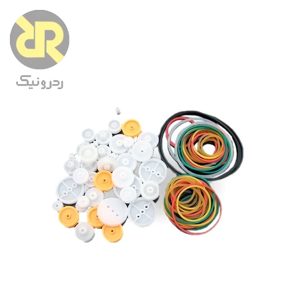 پک تسمه و پولی ۲ میلیمتر مدل PULLEY-SET