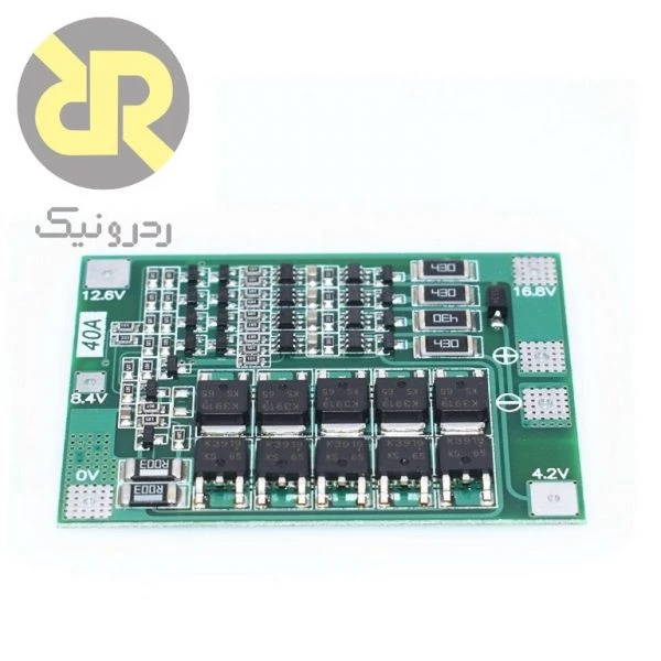 برد محافظ 4S 40A مدیریت باتری لیتیومی 4 سل - Image 2