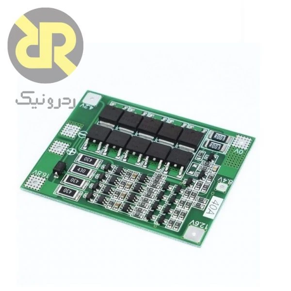 برد محافظ 4S 40A مدیریت باتری لیتیومی 4 سل - Image 3