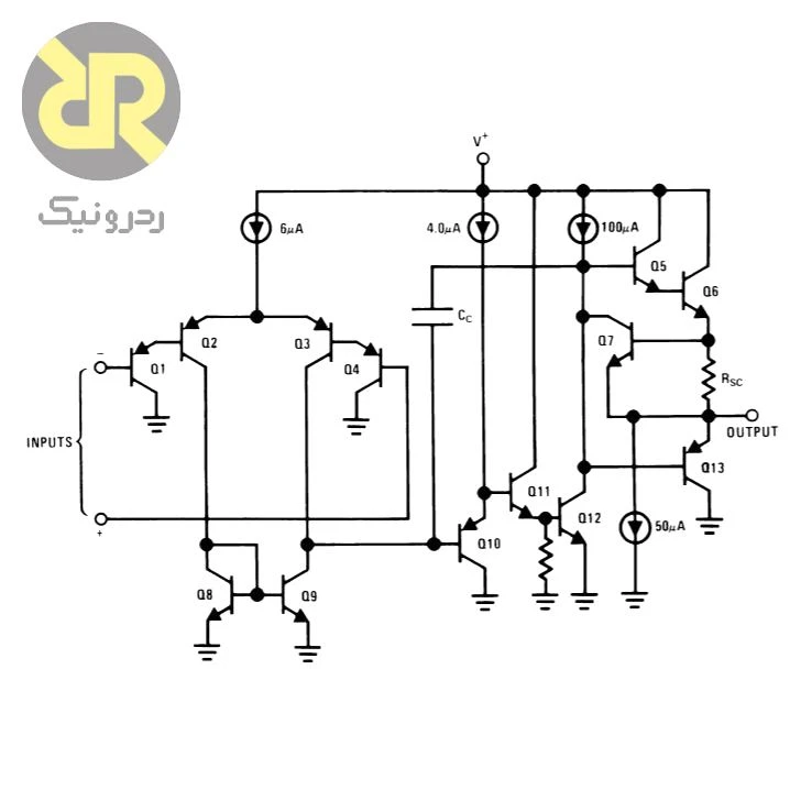 آیسی LM358N تقویت کننده عملیاتی 1.1MHz Dual - Image 4